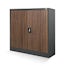 JAN NOWAK Eco Design model BEATA metalowa szafka z drzwiami: biała/dąb sonoma