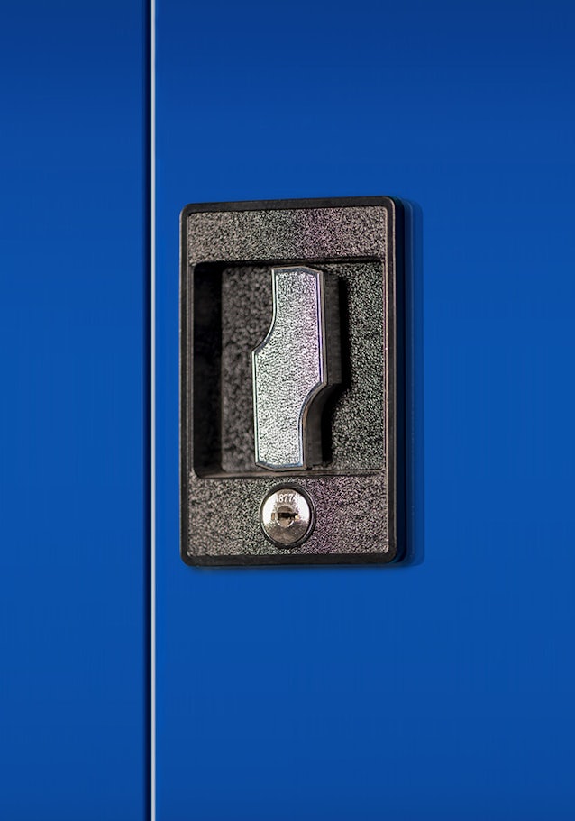 JAN NOWAK model BRUNO warsztatowo-narzędziowa szafa metalowa niebieska