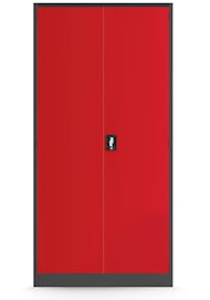 JAN NOWAK model DAREK warsztatowo-narzędziowa szafa metalowa antracytowo-czerwona