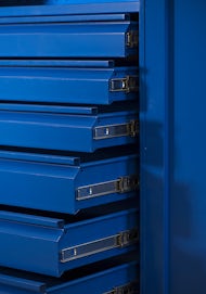 JAN NOWAK model DAREK warsztatowo-narzędziowa szafa metalowa niebieska