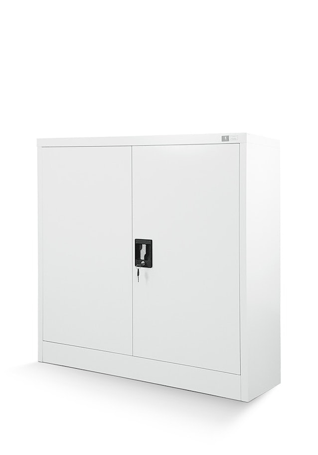 JAN NOWAK model BEATA metalowa szafka z drzwiami: biała