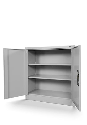 JAN NOWAK model BEATA metalowa szafka z drzwiami: szara