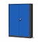  JAN NOWAK model JAN II biurowa szafa metalowa na akta: antracytowo-niebieska